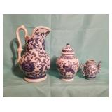 Blue & White Pottery