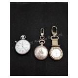 Two Watches and a Stopwatch