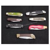 Variety of Pocket Knives
