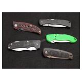 Variety of Pocket Knives