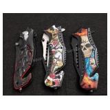 Variety of Pocket Knives