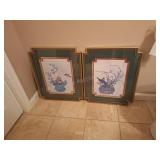 Pair of Matching Art Pieces
