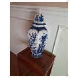 Asian Vase with Lid