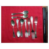 Mixed Sterling Silverware