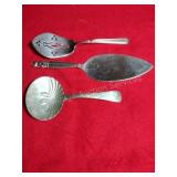 3 Sterling Serving Utensils