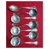 7 Sterling Spoons