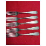 5 forks