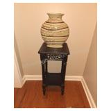 Table with Vase