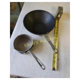 Aluminum Commercial Cookware Skillet & Sauce Pan