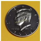 2002 s kennedy proof half dollar coin