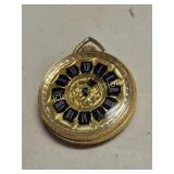 vtg lucerne pocket watch wind up works!