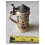 antique germany mini stein 4" beinwohl