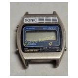 vtg hong kong sonic lcd watch calendar/alarm