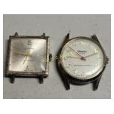 2 estate mens vtg wind up watches lucerne