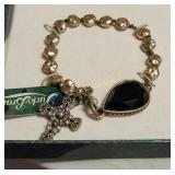 lucky brand gold tone bracelet new in box!