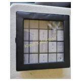 Bey-Berk Black Leather Jewelry Case