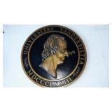 University Seal Plaque Metal MDCCCLXX111 16"