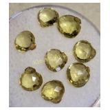 estate gemstone lot of 8 chrysoberyl 5.5 carats