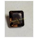 Quartz smoky Emerald Cut Appx 50 Carats