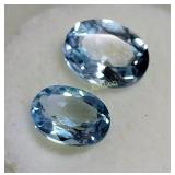 estate gemstone 3.5 carats tw sky blue topaz