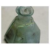 antique hand blown ink well civil war!