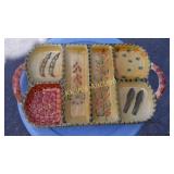 Italica ARS Hand Painted Serving Dish Platter