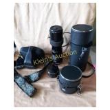 35 Mm Olympus Om-1 SLR Camera W/Lens+++
