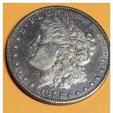 1878S Morgan Silver Dollar DMPL!