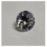 Gemstones Vtg 3 Carat Cubic Zirconia Round Brilli!