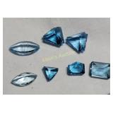 estate gemstones 20 carats trillion cut? emerald o