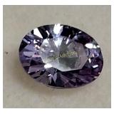 gemstones 2.5 carat appx oval light purple sapphis