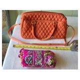 vera bradley lot of 2 purses exc condition