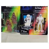 star wars figures lot of 3 in orig pkgs Jawas, +
