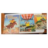 donald duck, yippee kiyi, pony express books  3pcs