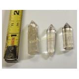 gemstones 50 carats of crystal points tourmalated