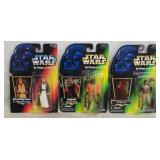 star wars figures vtg lot of 3 1996 skiff gaurd ++