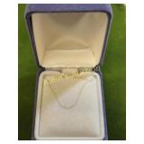10K yellow gold necklace 20"  w/ Box!
