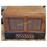 vtg howard 906 tube type radio 1946-47 works