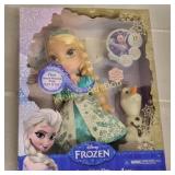 disney frozen snowglow elsa light up doll in orig