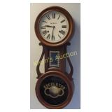 antique style Seth thomas Regulator wall clock wok