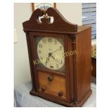 rare philco 551 colonial mantle clock / radio tubs