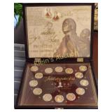 sacagawea golden dollar collection in presentation