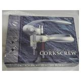 professional wine bottle cork screw kit w/cutter