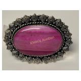 German silver agate Ring gorgeous!