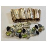 lia sophia & MOP lot of 2 bracelets