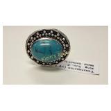 turquoise german silver ring NWT