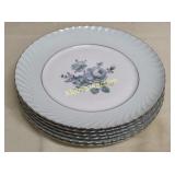 germany Royal tettau 6 dawn rose plates china