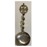 vtg 60gr King Crown spoon test silver 800? plated?