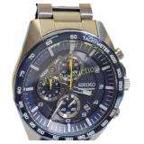 Seiko chronograph watch 100M 8T-6700H8