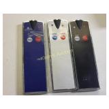 lot of 3 mini laser pointers w/ led lights in boxs